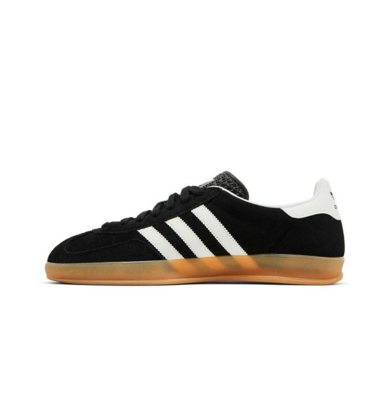 adidas Gazelle Black White Gum