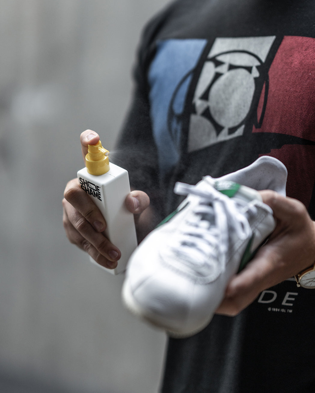 Shoe Shame Shoe protection spray