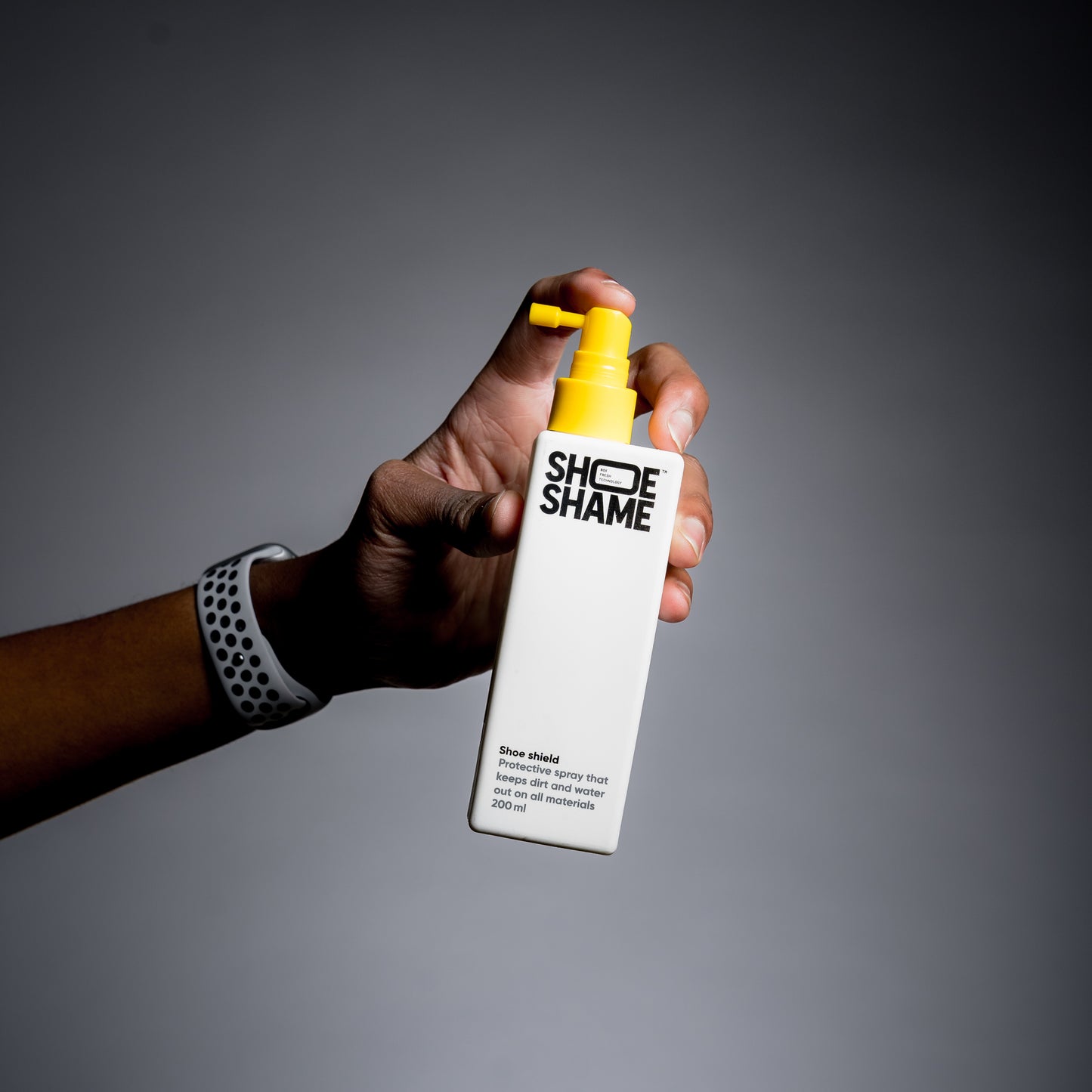 Shoe Shame Shoe protection spray