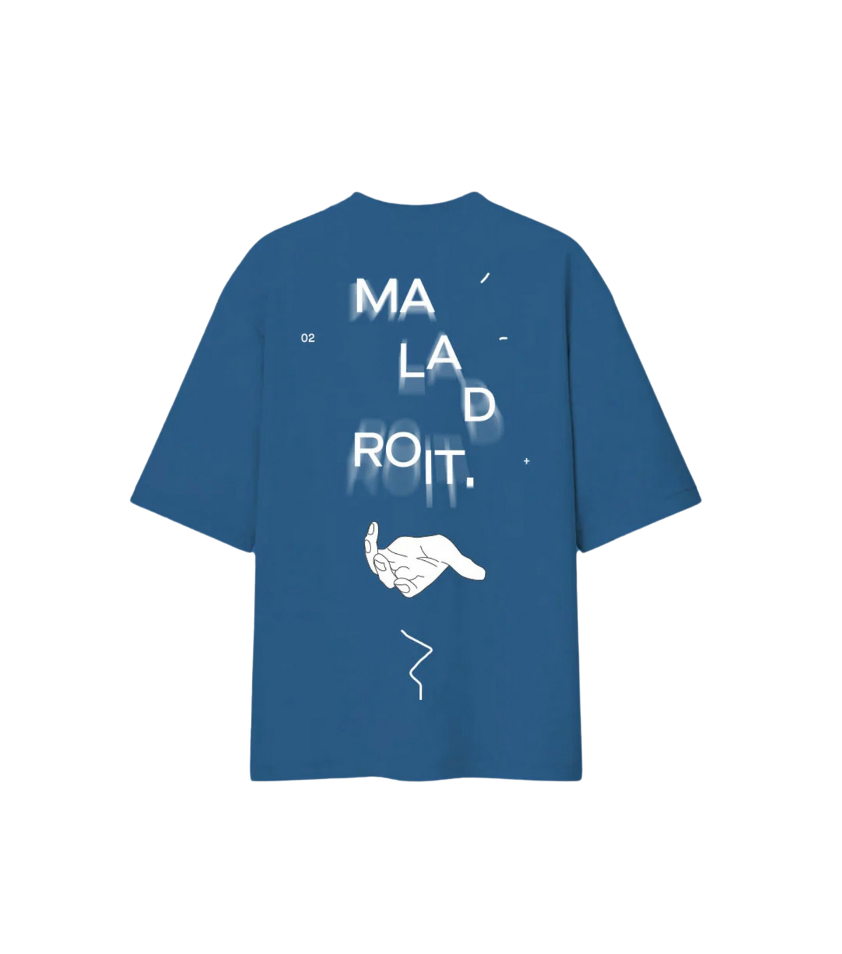 Maladroit Blue T-Paita