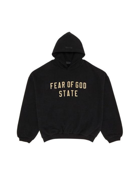 Fear of God Essentials Fleece Hoodie Black