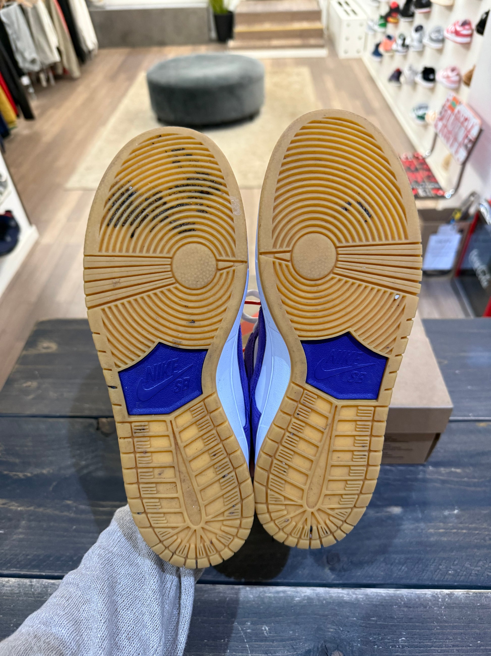 Nike SB Dunk Low Pro ISO Orange Label Court Purple (Eu: 43)