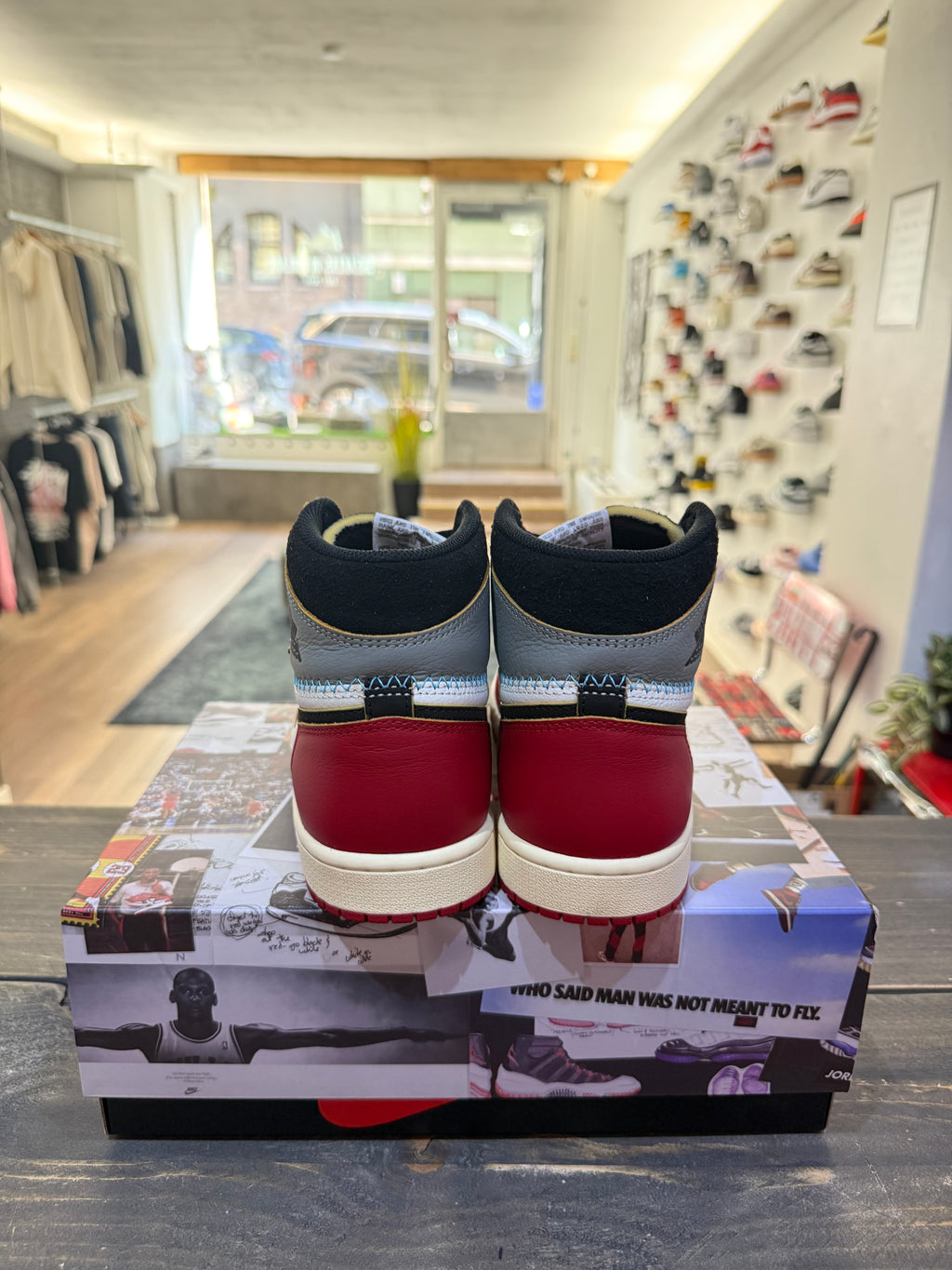 Jordan 1 Retro High OG SP Union LA Chicago Shadow (Eu: 41)