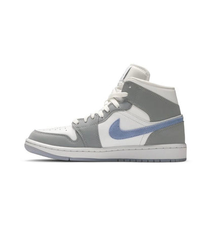 Jordan 1 Mid Wolf Gray Aluminum (Women's)