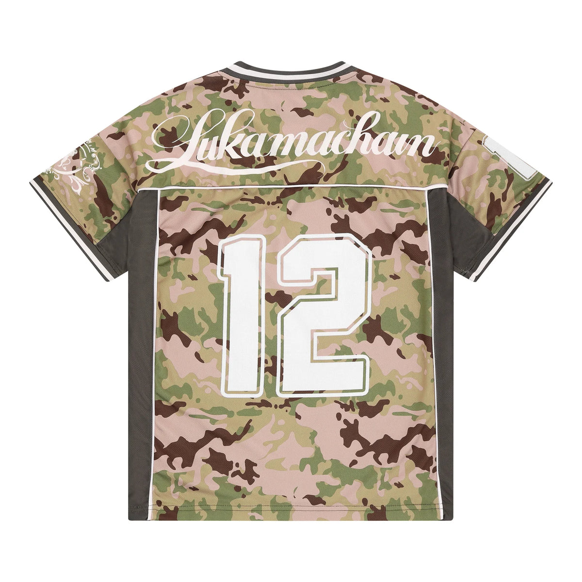 LUKAMACHAIN Camo Jersey Army Green