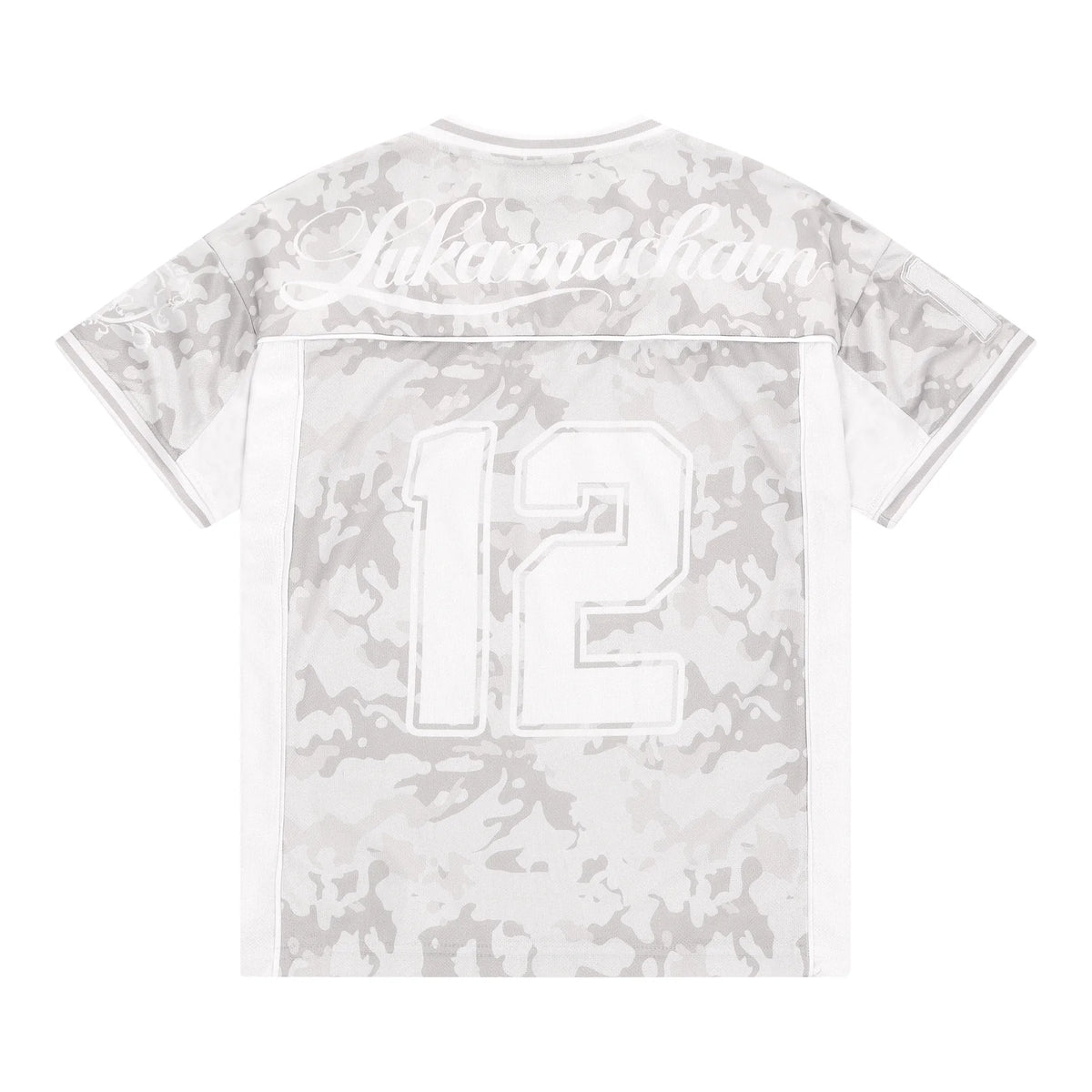 LUKAMACHAIN Camo Jersey White
