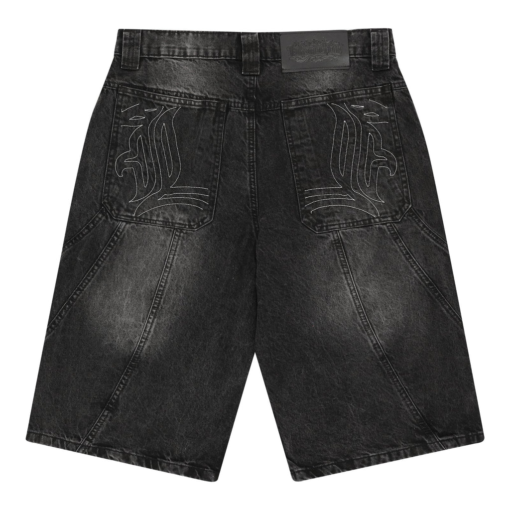 LUKAMACHAIN ​​Panel Jorts Black